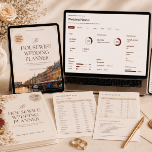 THE HOUSEWIFE WEDDING PLANNER BUNDLE + COPENHAGEN EDITION