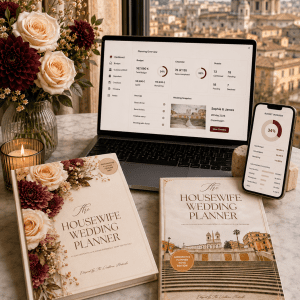 THE HOUSEWIFE WEDDING PLANNER BUNDLE + ROME EDITION