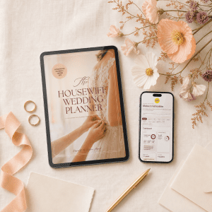 THE HOUSEWIFE WEDDING PLANNER